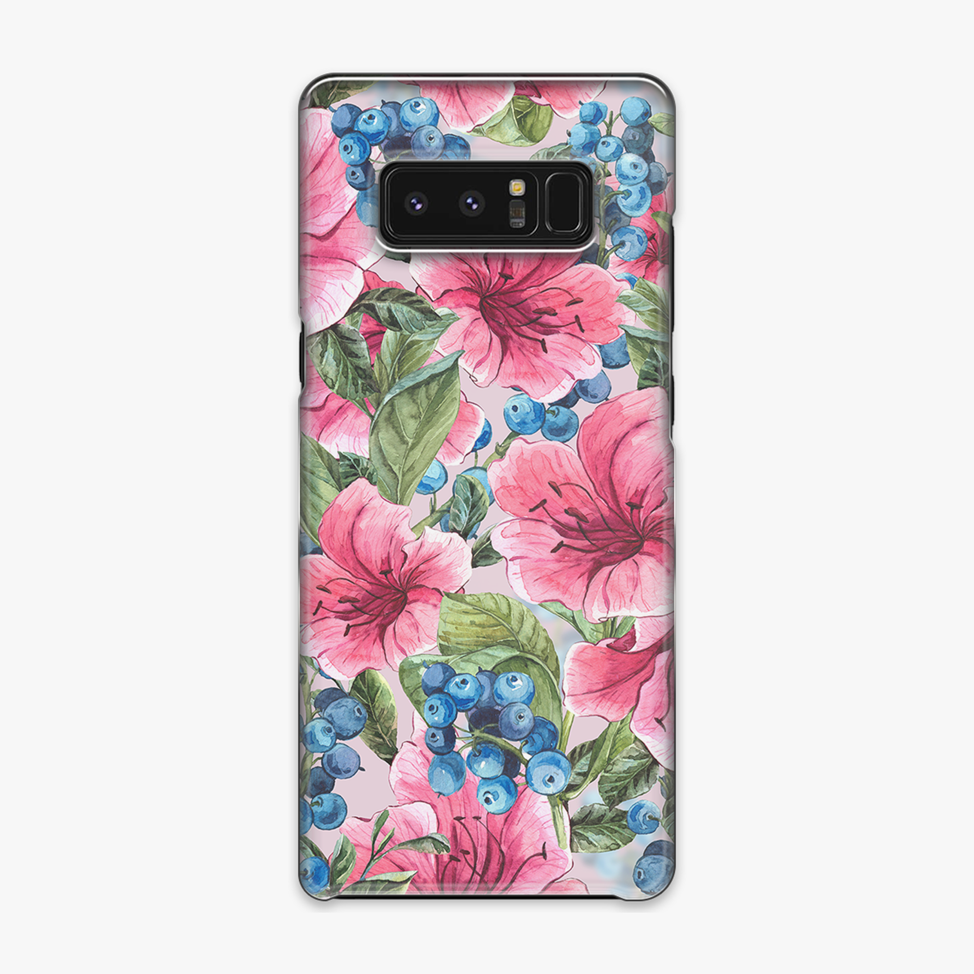 Tough - Phone Case with Colorful Flowers
