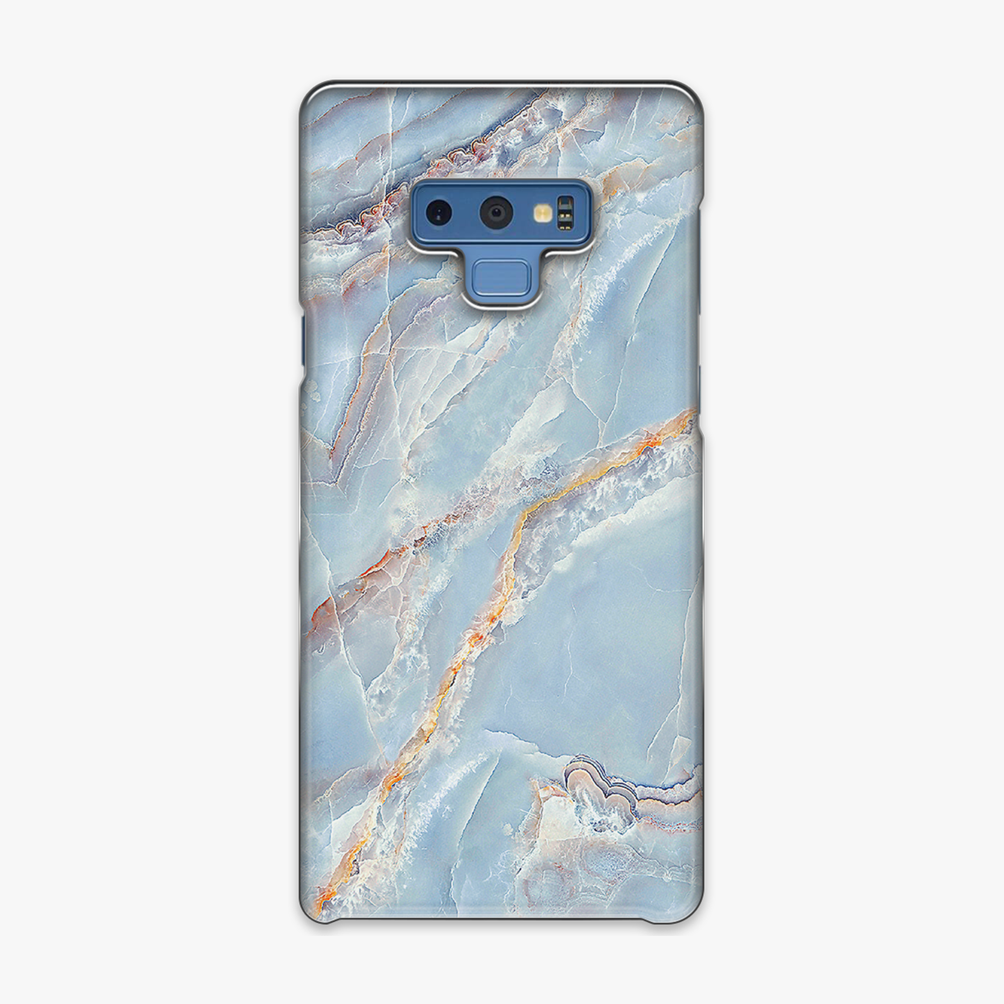 Snap - Phone Case with Blue Pastel Marble