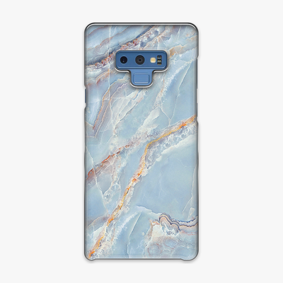 Snap - Phone Case with Blue Pastel Marble