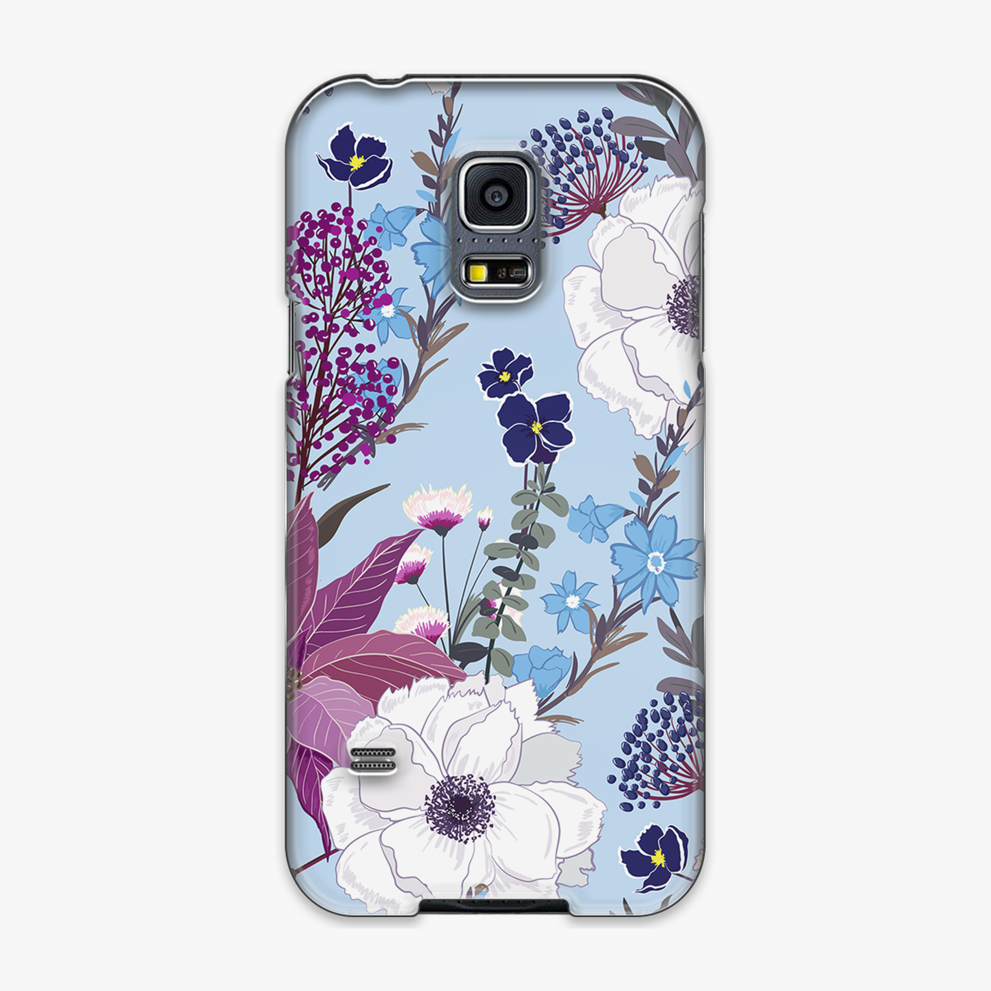 Tough - Phone Case with Attractive Flower Design