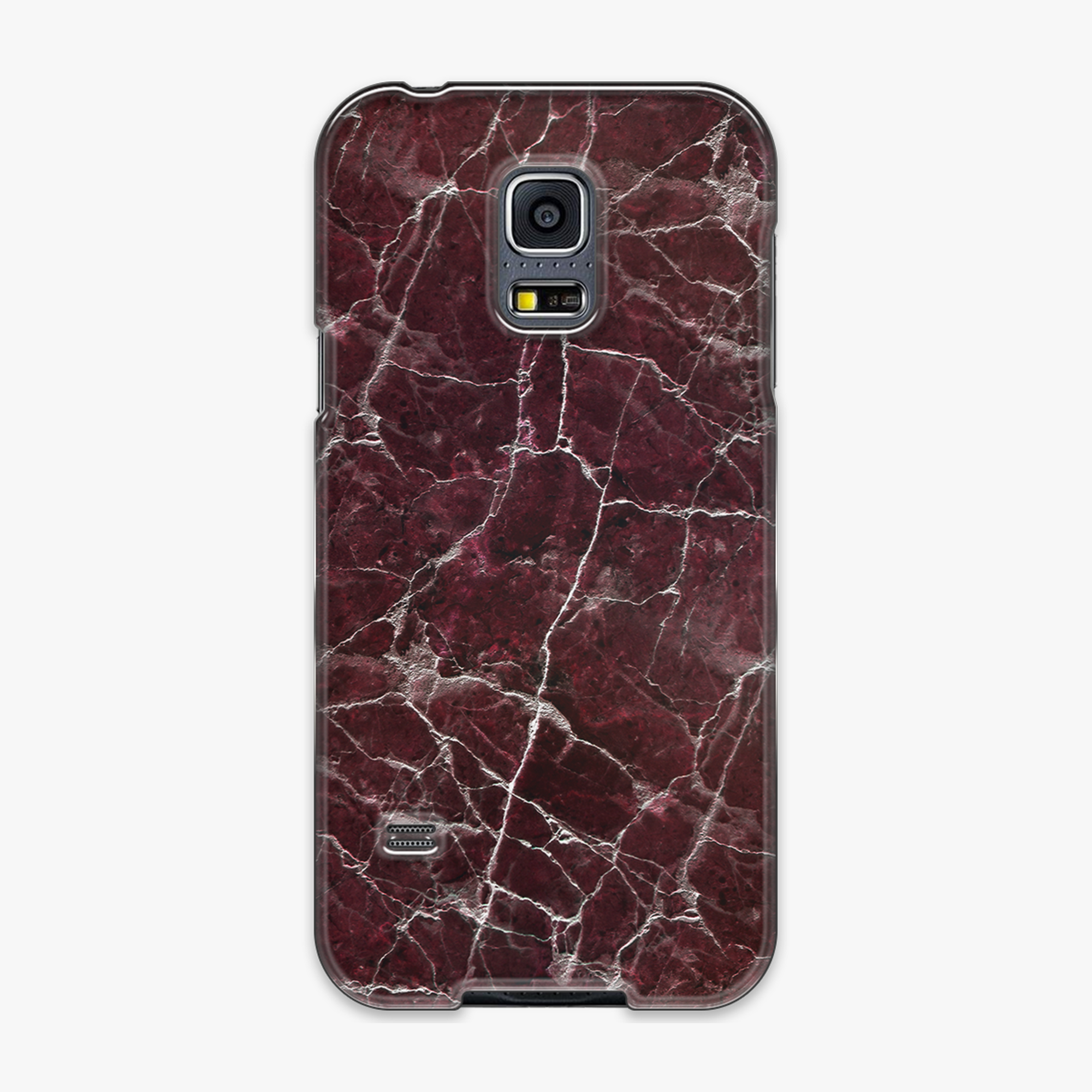 Tough - Phone Case with Dark Brown Marble