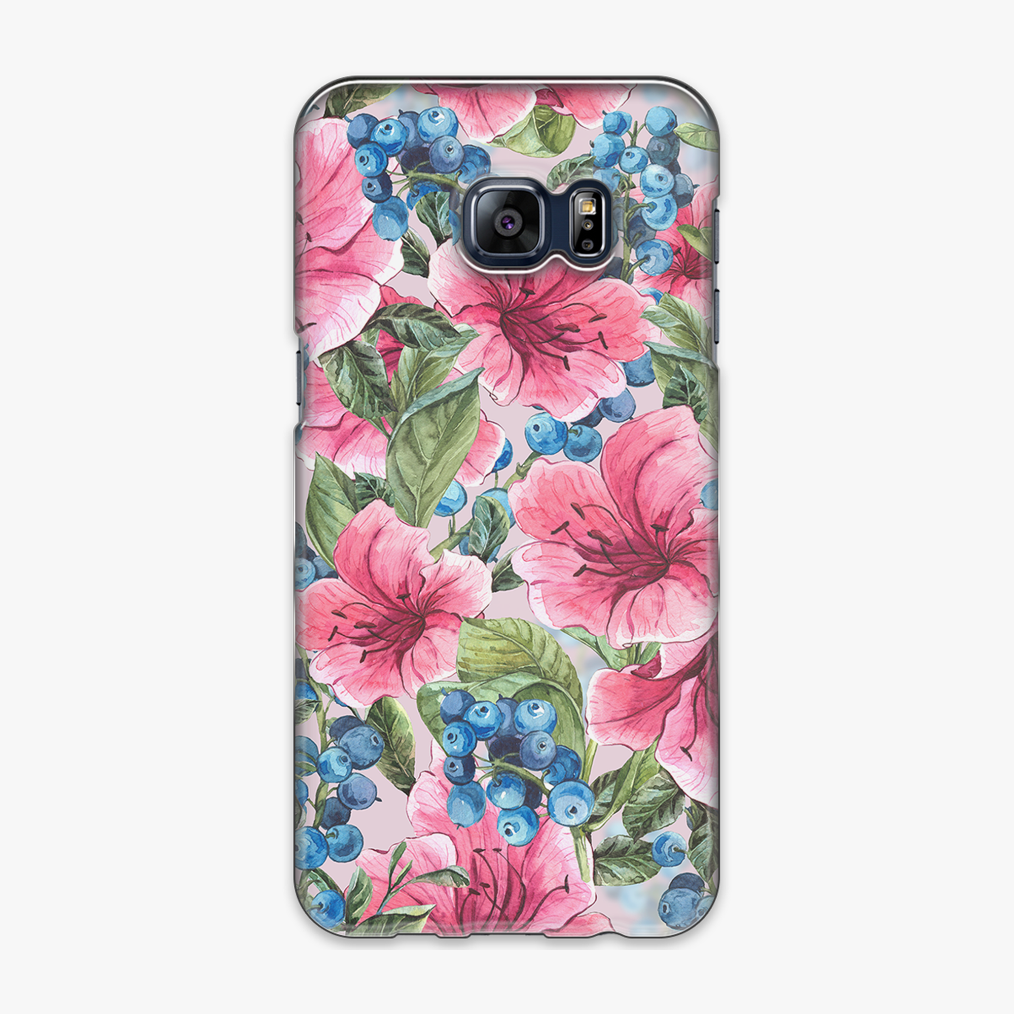 Tough - Phone Case with Colorful Flowers