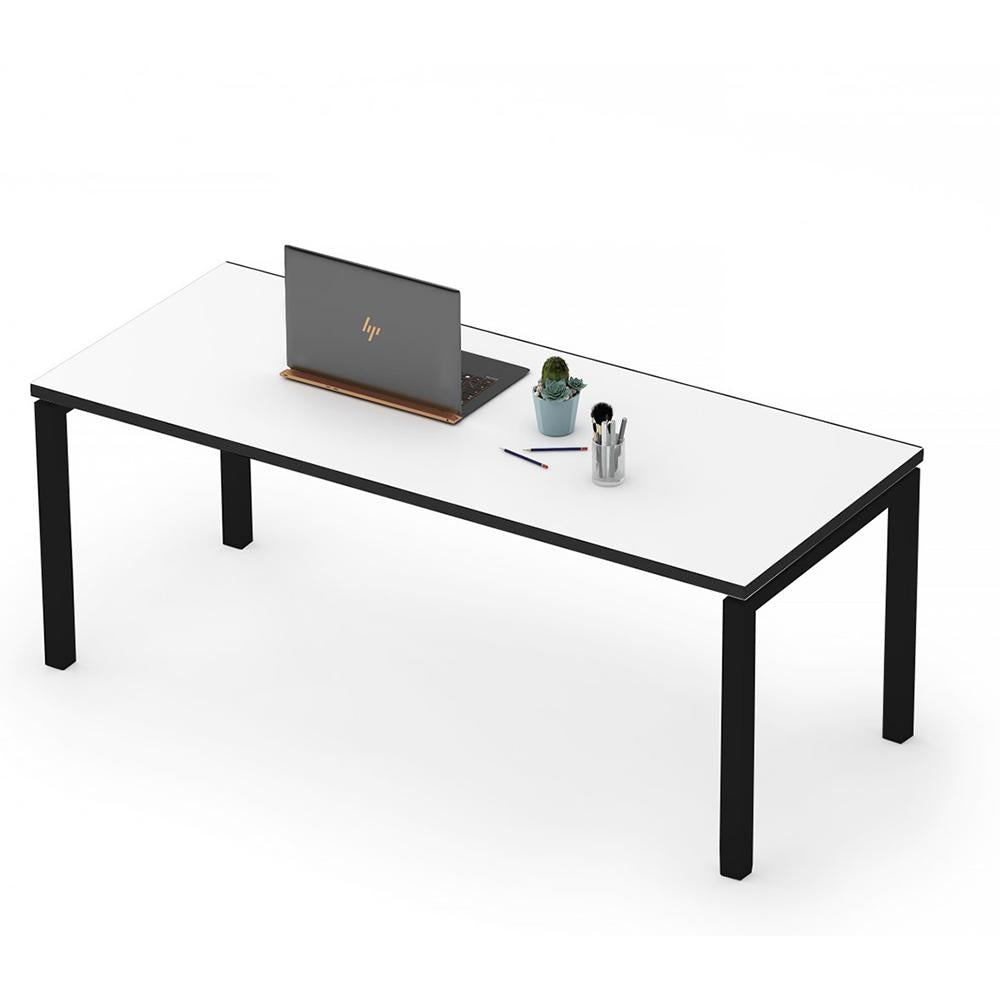 Gen-Y Single Black Frame Desk