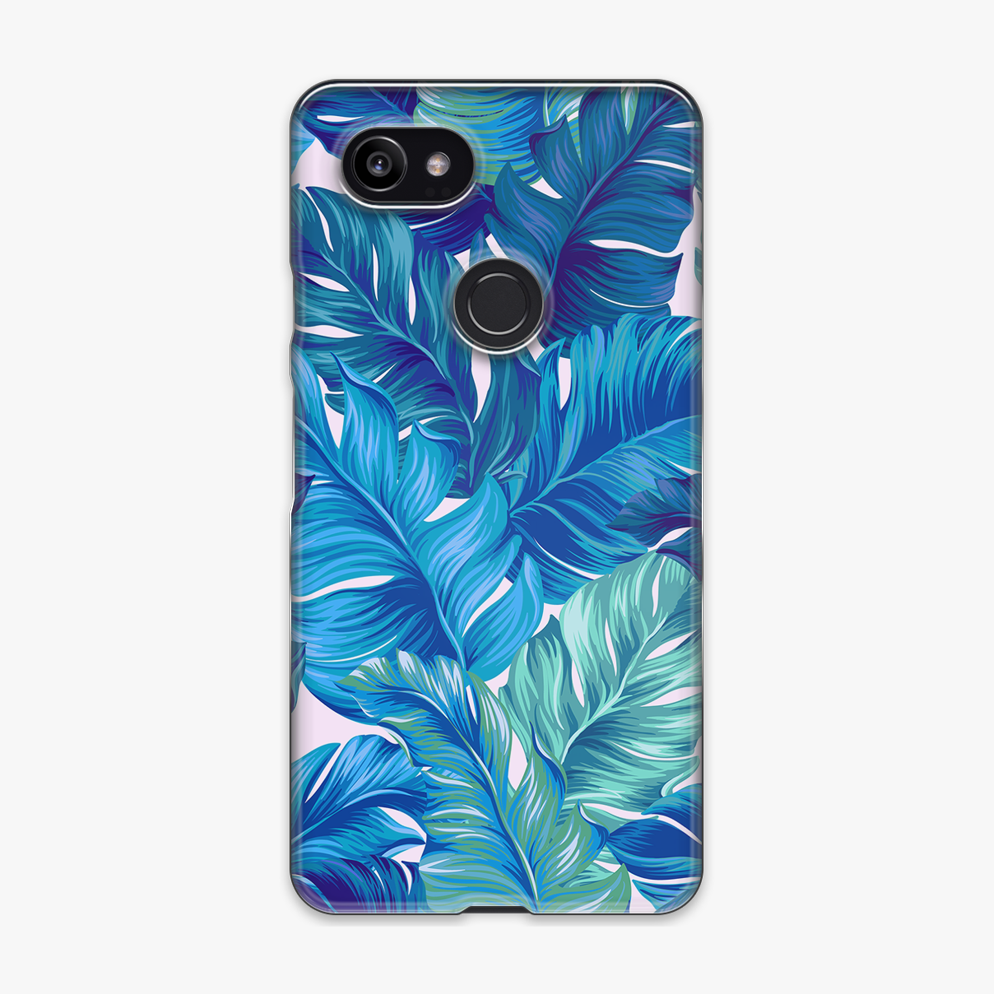 Tough - Phone Case with Tropical Leaves
