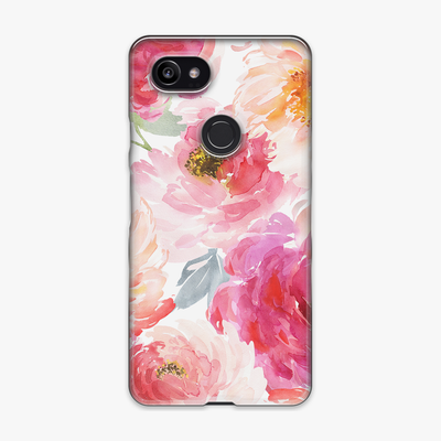 Tough - Phone Case with Red Color Design