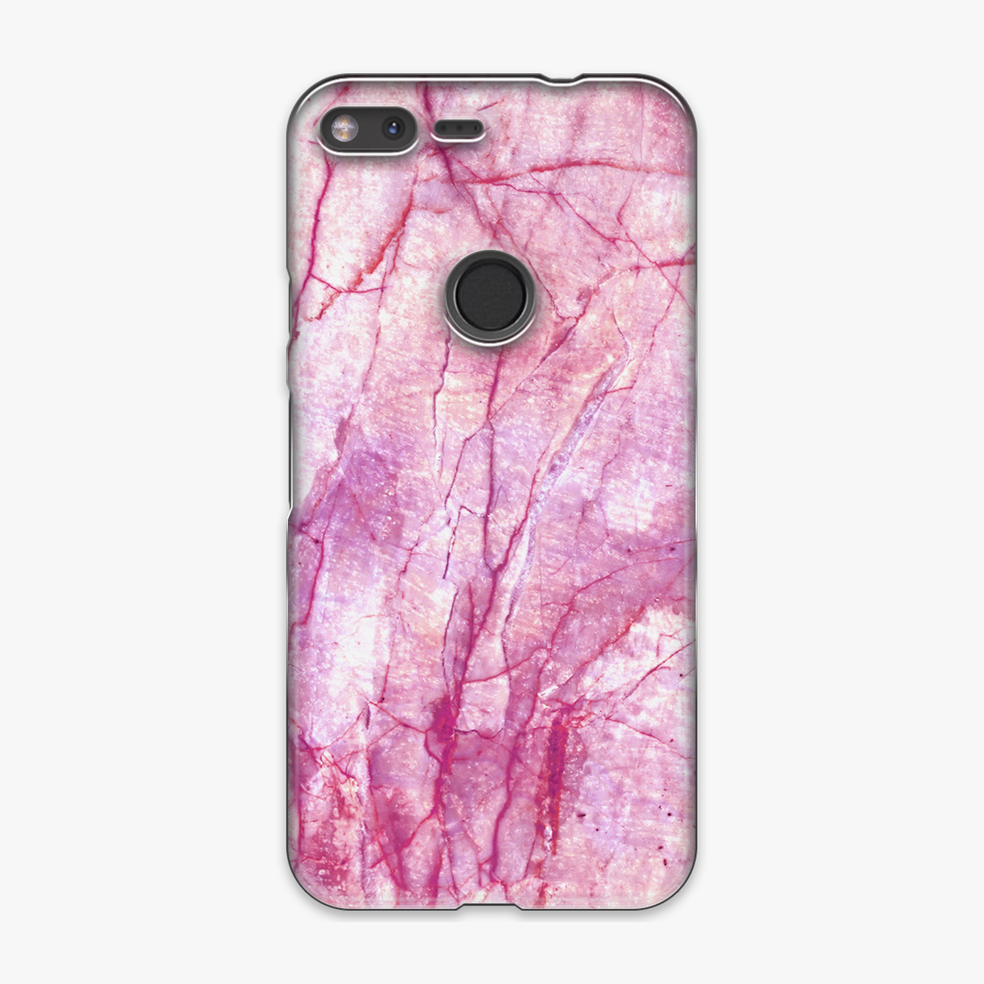 Snap - Phone Case with Fabulous Pink Marble