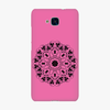 Tough Huawei Honor 5c  Phone Case - Mandala With Pink Background