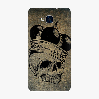 Snap Huawei Honor 5c  Phone Case - Skull  With Crown