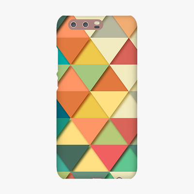 Snap Huawei P10  Phone Case - Colorful Triangles