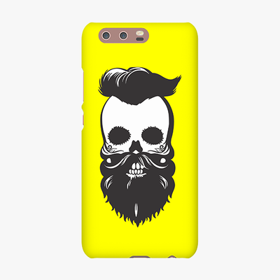 Snap Huawei P10  Phone Case - Skull With Beard And Mustache
