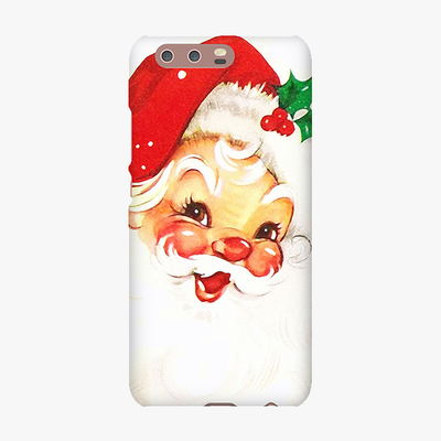Tough Huawei P10  Phone Case - Vintage Santa