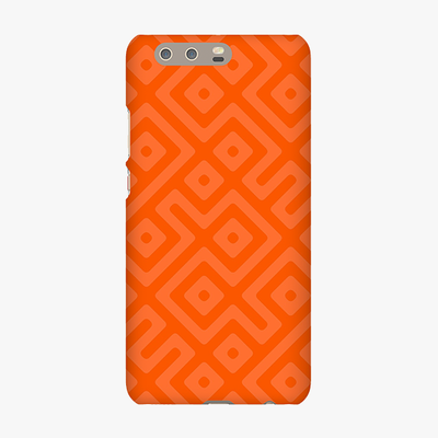 Snap Huawei P10 Plus  Phone Case - Orange Abstract