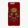 Tough Huawei P10 Plus  Phone Case - Skull Art With Brown Background