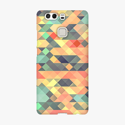 Tough Huawei P9  Phone Case - Panoramic Texture