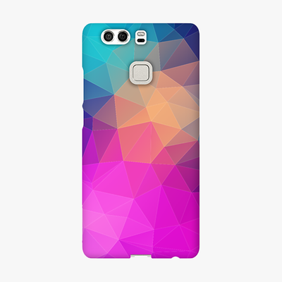 Snap Huawei P9  Phone Case - Triangular Polygons