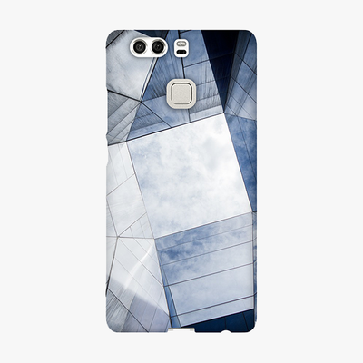 Tough Huawei P9  Phone Case - Black&White Shapes