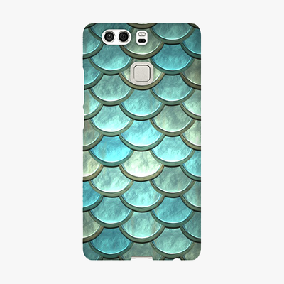 Tough Huawei P9  Phone Case - Dragon Scales Texture