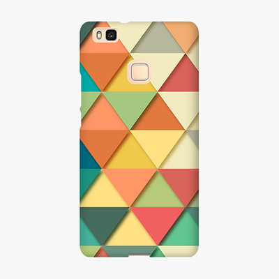 Snap Huawei P9 Lite  Phone Case - Colorful Triangles