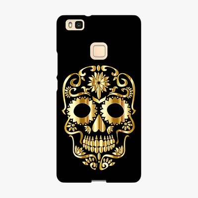 Snap Huawei P9 Lite  Phone Case - Golden Skull