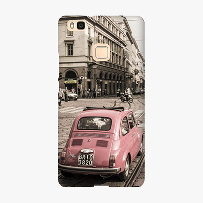 Tough Huawei P9 Lite  Phone Case - View Of The Car And City