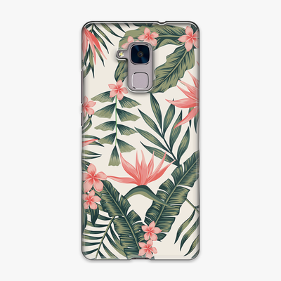 Tough - Phone Case with Attractive Flowers and Leaves