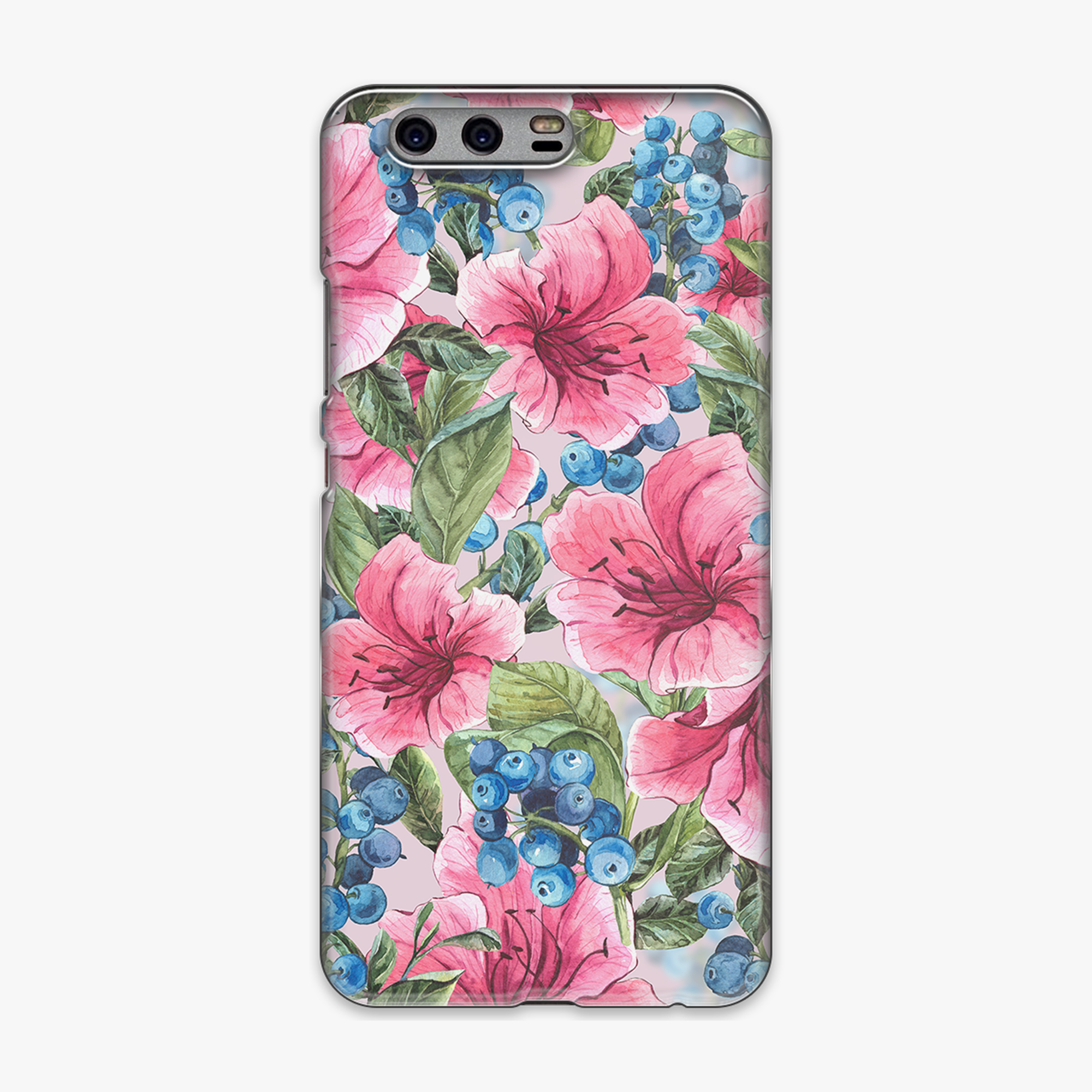 Tough - Phone Case with Colorful Flowers