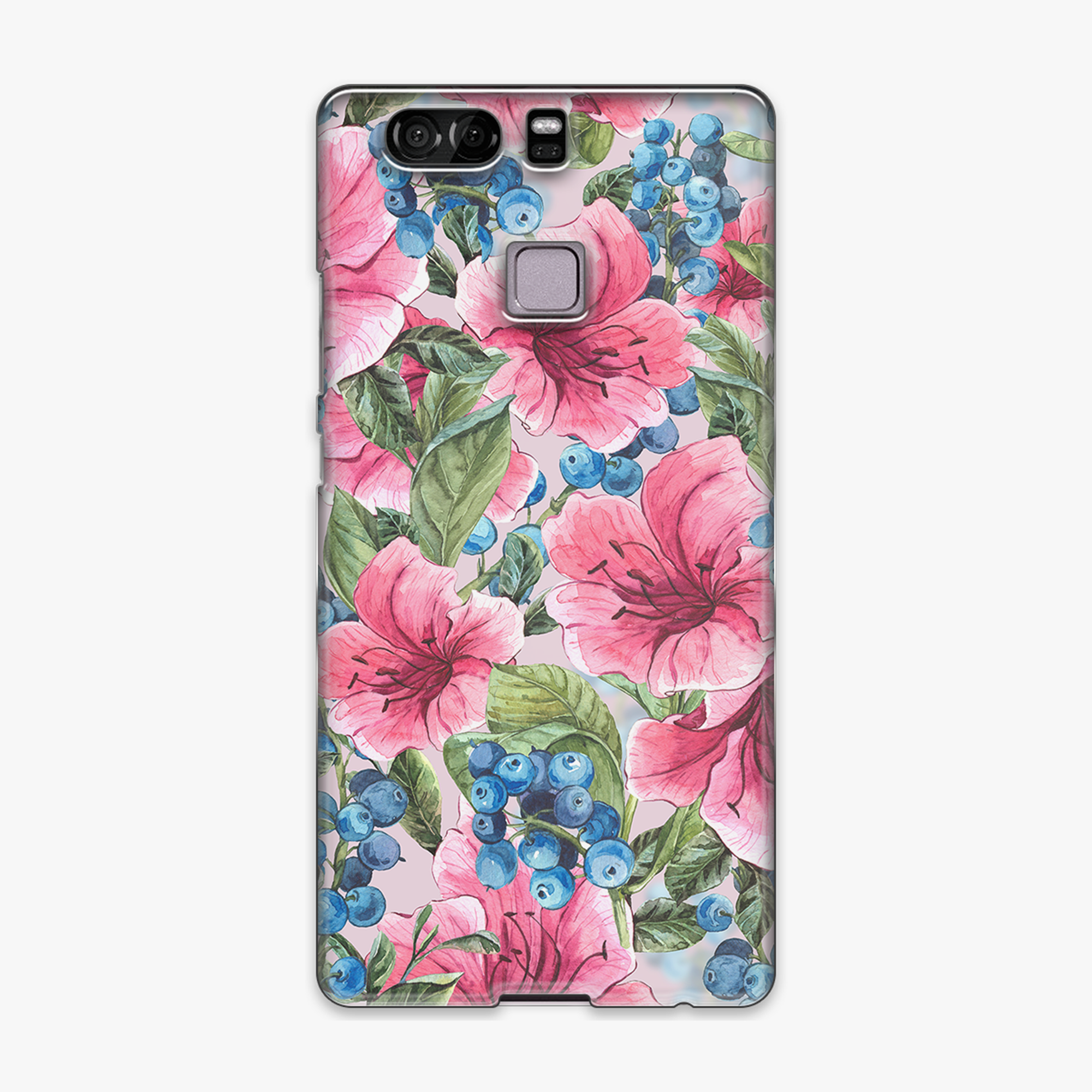 Tough - Phone Case with Colorful Flowers