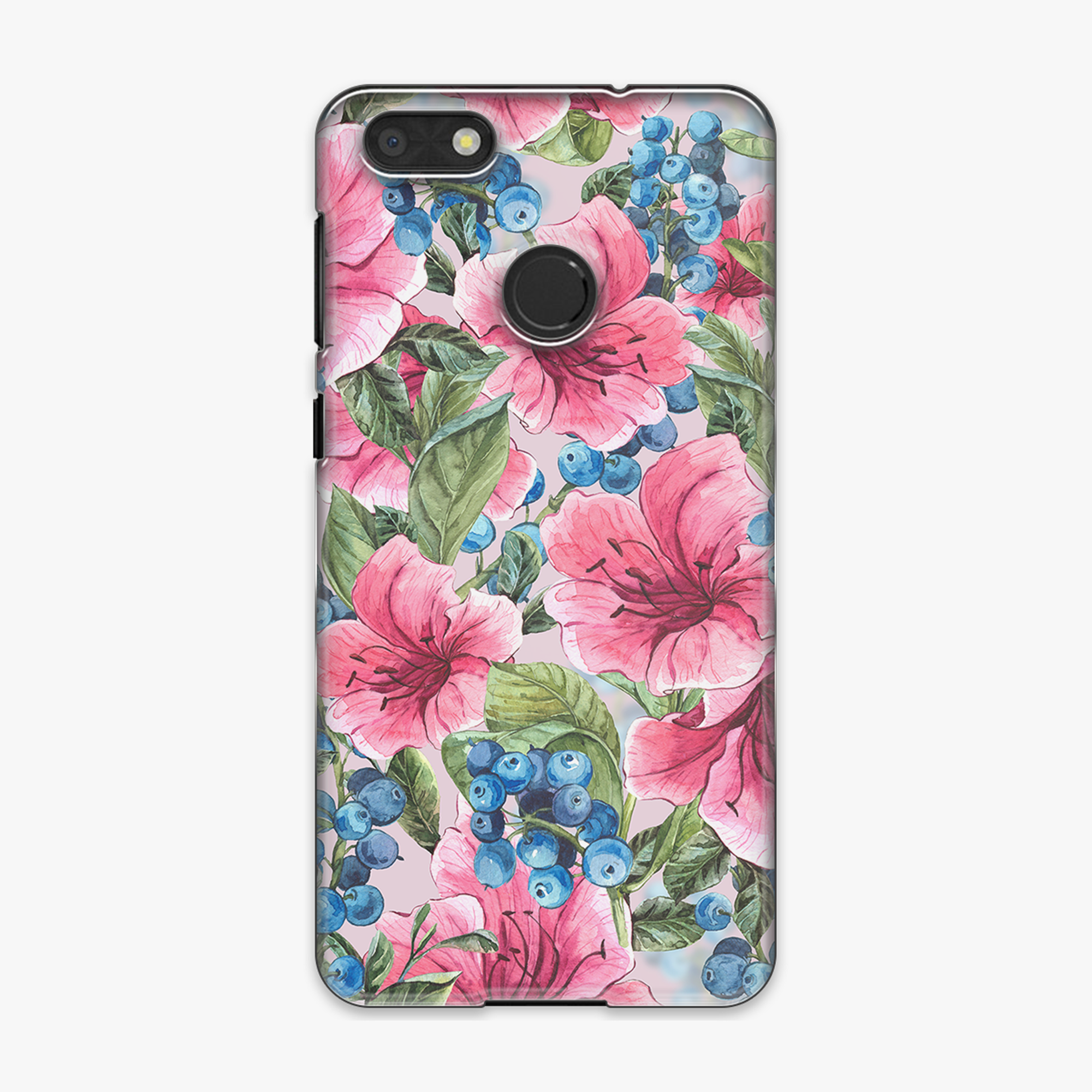 Tough - Phone Case with Colorful Flowers