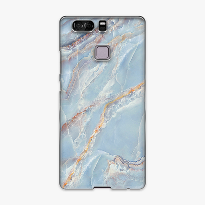 Snap - Phone Case with Blue Pastel Marble