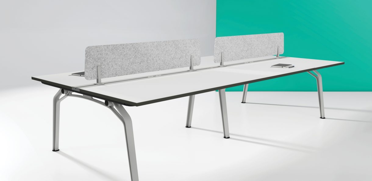 1200mm 6 Person Back to Back Workstation