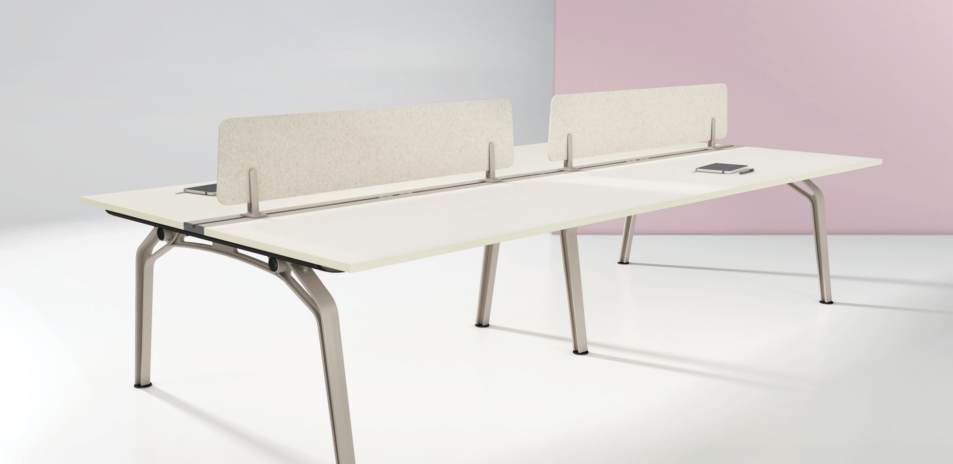 1600mm 1 Person Single Sided Workstation