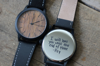 Wood + Steel Watch | The Winston