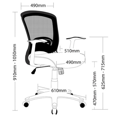 Intro Mesh Back Office Chair