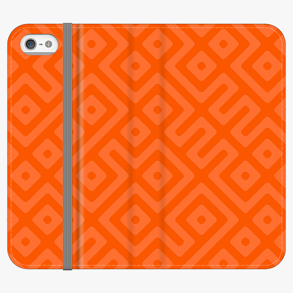 Folio iPhone 5  Folio Wallet - Creative Geometric Pattern