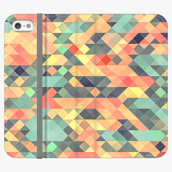 Folio iPhone 5  Folio Wallet - Geometrical Texture