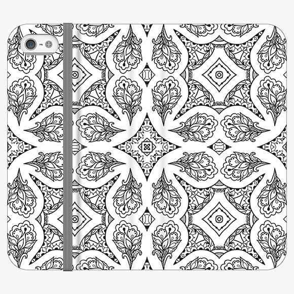 Folio iPhone 5  Phone Folio - Unique Geometric Pattern