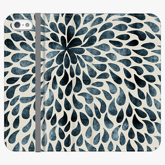 Folio iPhone 5  Folio Wallet - Floral Art