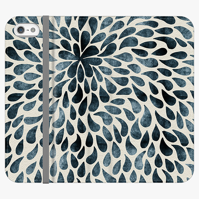 Folio iPhone 5  Folio Wallet - Floral Art