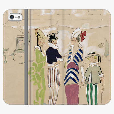 Folio iPhone 5  Folio Wallet - View Of Fair