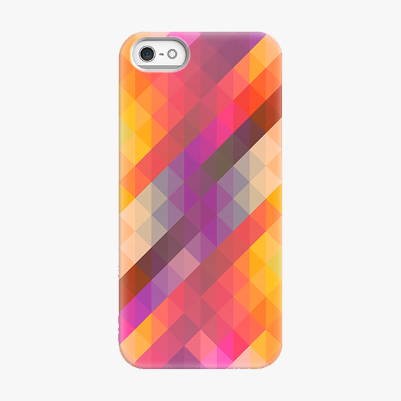 Snap iPhone 5  Phone Case - Rainbow Colored Pattern