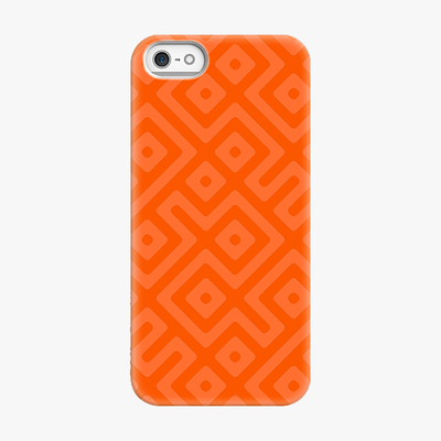 Snap iPhone 5  Phone Case - Orange Abstract