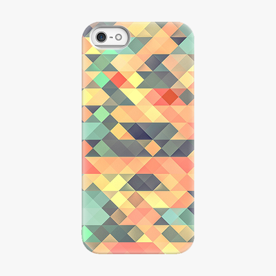 Tough iPhone 5  Phone Case - Panoramic Texture