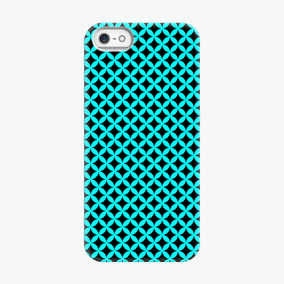 Tough iPhone 5  Phone Case - Unique Geometric  Design