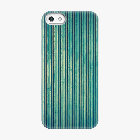 Tough iPhone 5  Phone Case - Blue Lines