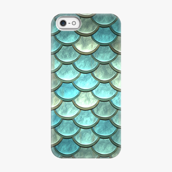 Tough iPhone 5  Phone Case - Dragon Scales Texture