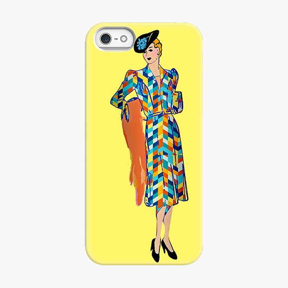 Snap iPhone 5  Phone Case - Vintage Clip Art