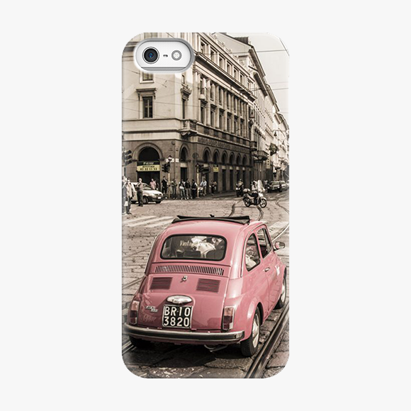 Tough iPhone 5  Phone Case - View Of The Car And City