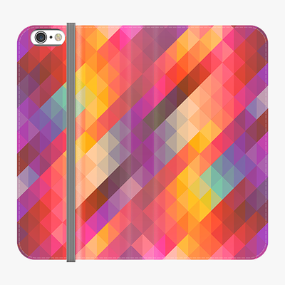 Folio iPhone 6  Folio Wallet - Colorful Geometric Texture