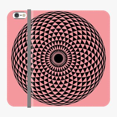 Folio iPhone 6  Folio Wallet - Creative Mandala Design