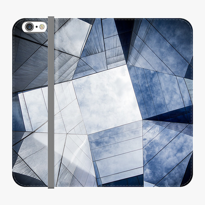 Folio iPhone 6  Folio Wallet - Asymmetrical Geometric Pattern
